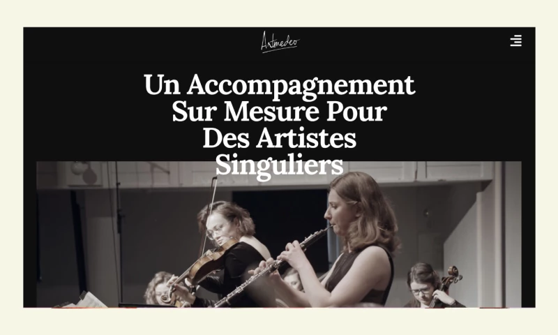 BLACKT - WORDPRESS WEBSITE FOR A MUSIC CONSULTING FIRM