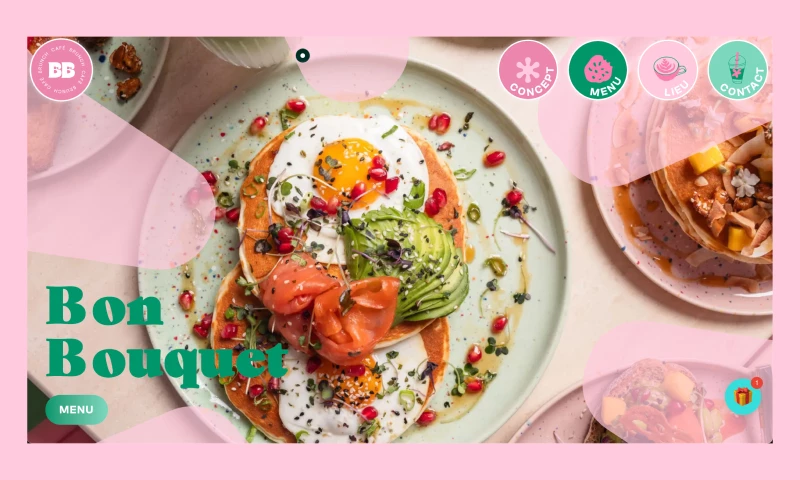 BLACKT - WORDPRESS WEBSITE FOR A RESTAURANT