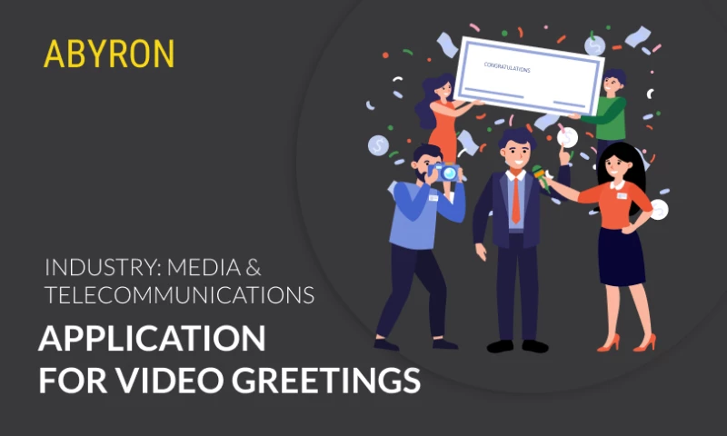 Abyron - Application for video greetings