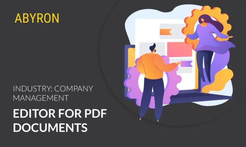 Abyron - Editor for pdf documents