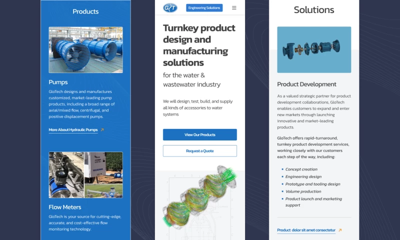 Web Loft Designs - GloTech Digital Presence Reinvention