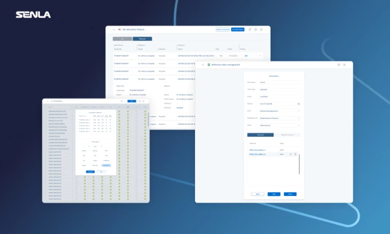 SENLA - Updated UX/UI for Sanofi