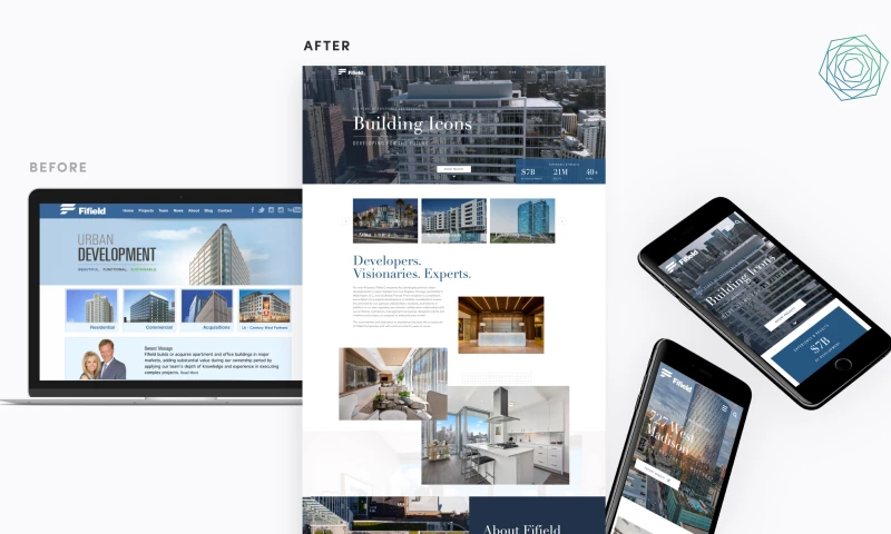 Luxury Real Estate Developer Website Redesign