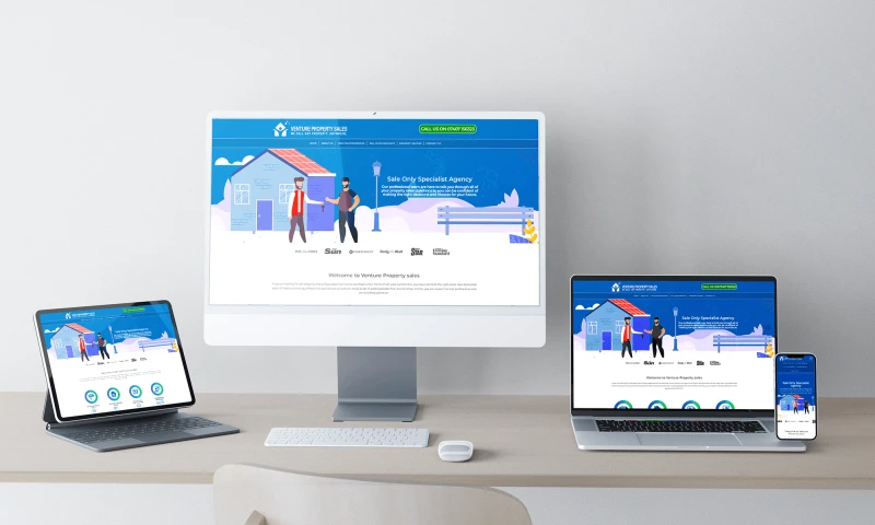 Healy Web Design - Venture Property Sales