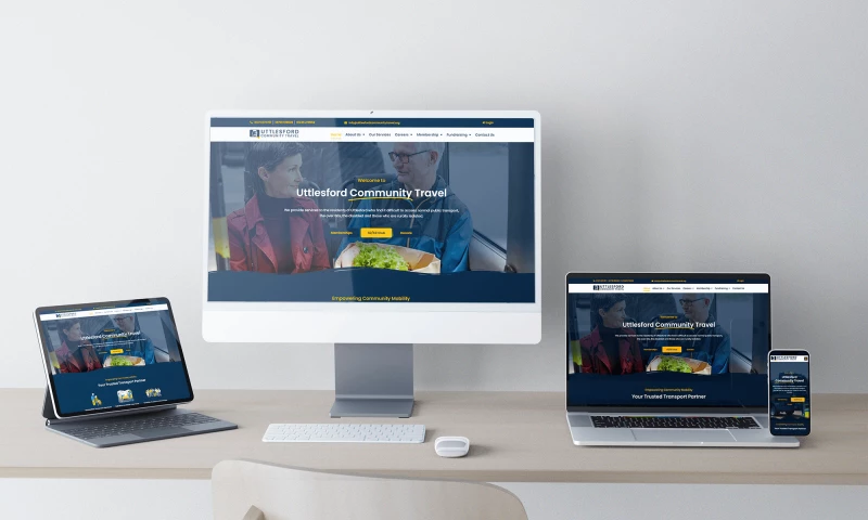 Healy Web Design - Uttlesford Community Travel