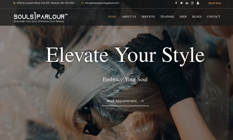 Zone Websites - Souls Parlour