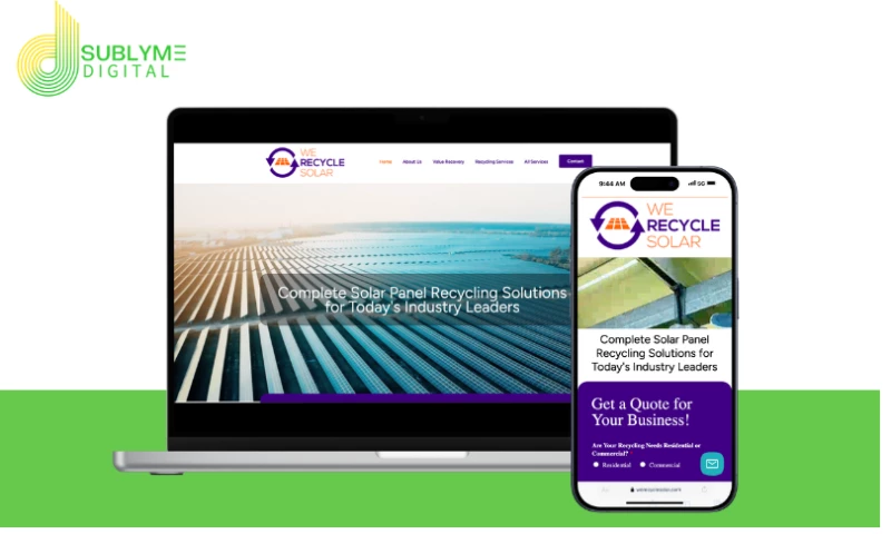 Illuminating Digital Success with We Recycle Solar