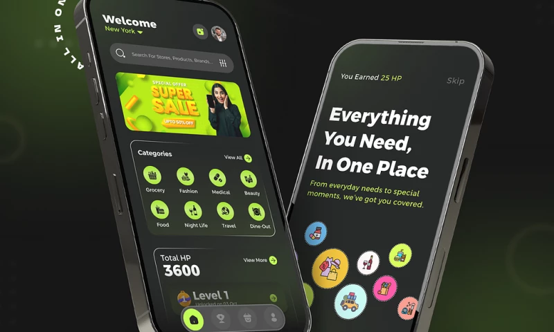 Excellent WebWorld - Super App UI Design and Development