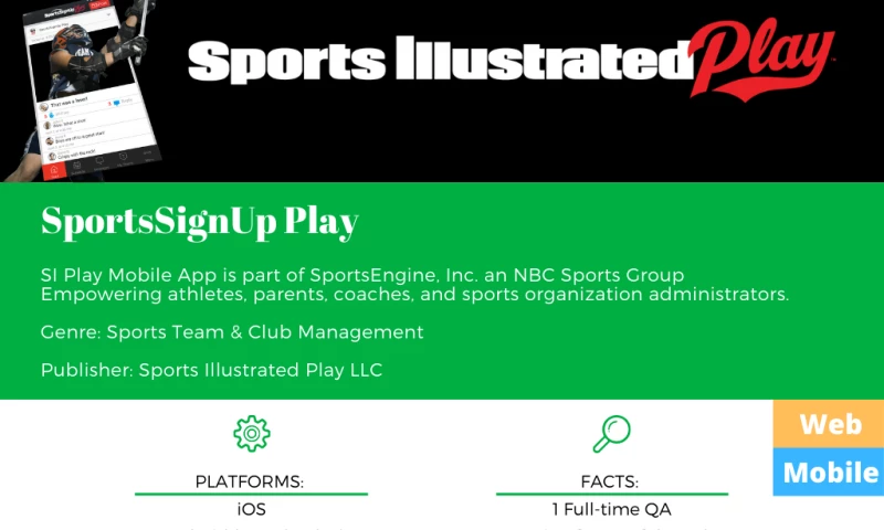 SnoopGame QA - SportsSignUp Play