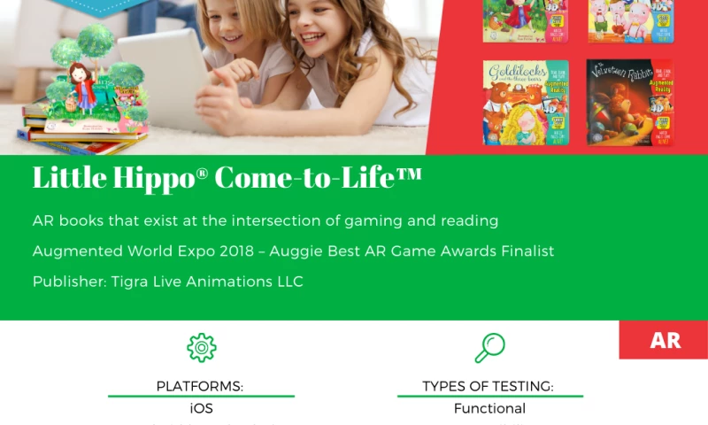 SnoopGame QA - Little Hippo® Come-to-Life™