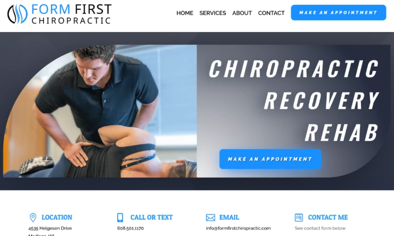 Chiropractic Clinic Branding and Website Design