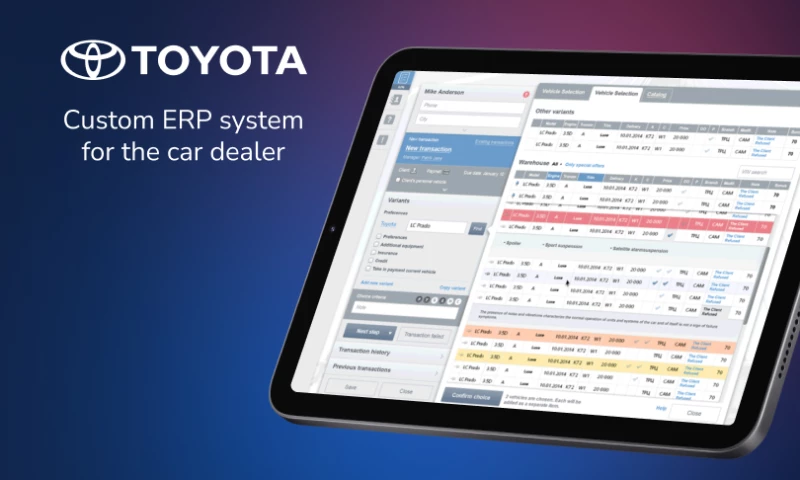 Custom ERP/CRM System