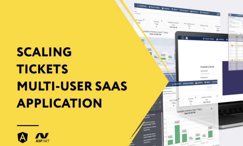 MITRIX Technology - Scaling Tickets Multi-User SaaS Application