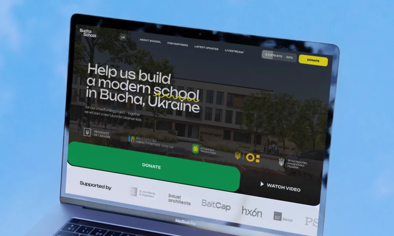 Hexagon Agency - Bucha School Brand Identity & Website Design