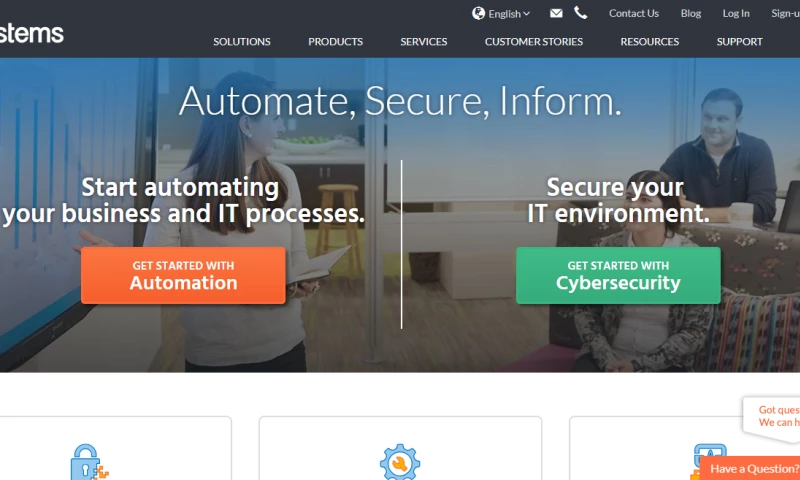 Origin Eight, Inc. - HelpSystems: Website Redesign and Digital Marketing Optimization