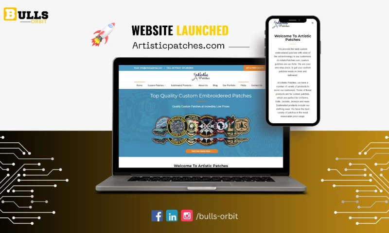 Bulls Orbit - Artistic Patches