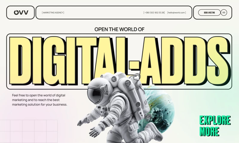 U1CORE - Marketing Agency Website