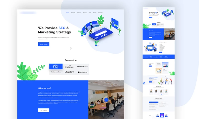 Pixelfic - SEO Agency Site Development