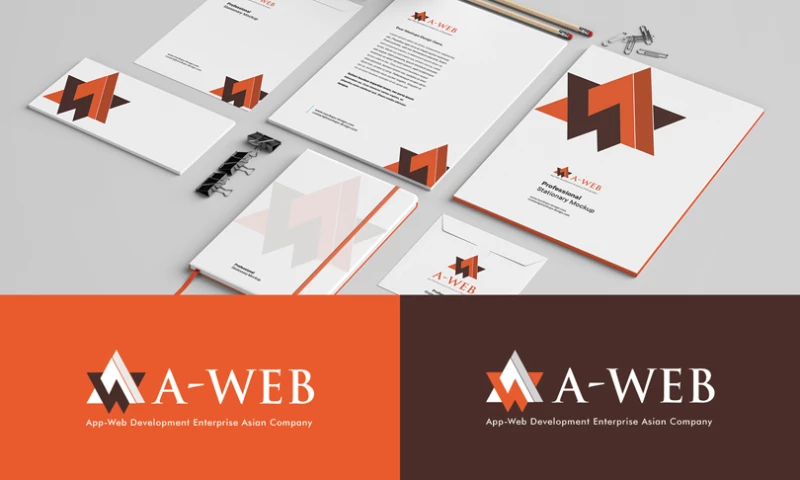 Pixelfic - Branding for A-WEB