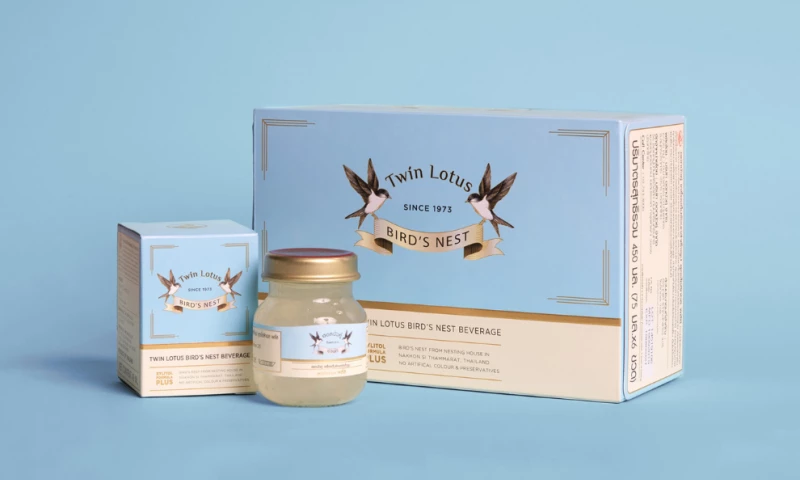 Shakes bkk - Twin Lotus Birds Nest Beverage