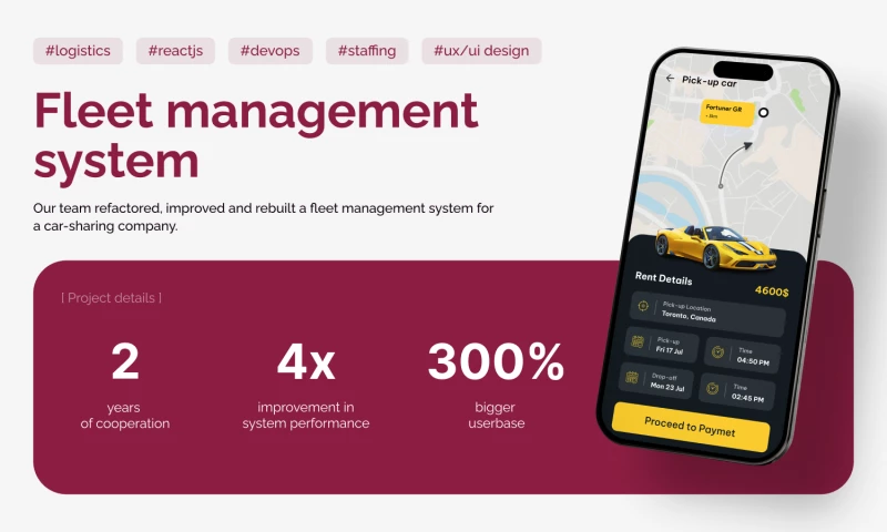 UUUSoftware - Fleet management system