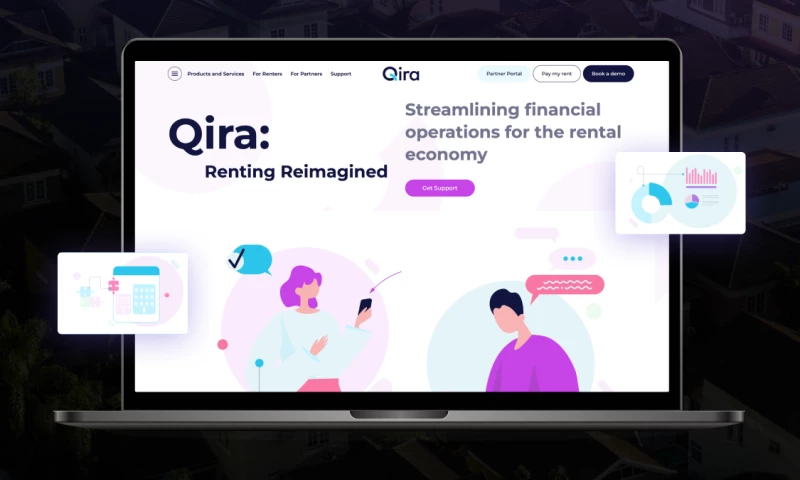 Website Development & UX/UI Design for a SaaS