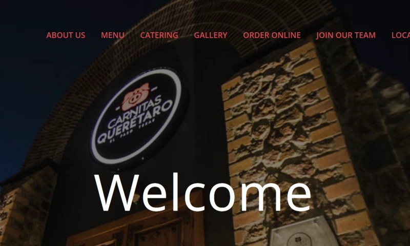 Ruxbo Ltd - Carnitas Queretaro Website