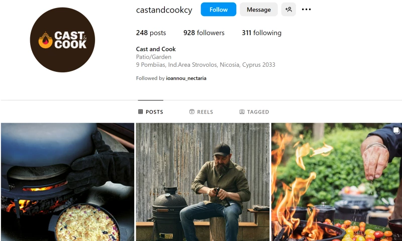Cast and Cook Social Media Marketing