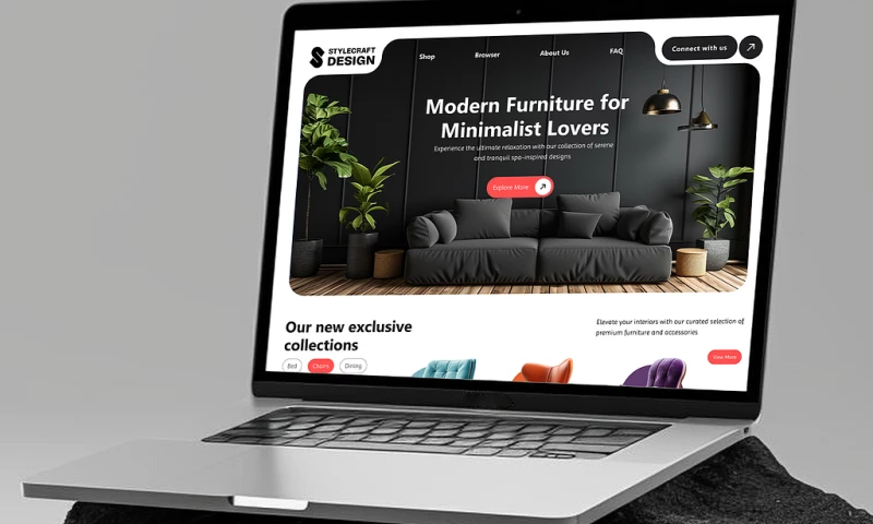 Interior Website Design