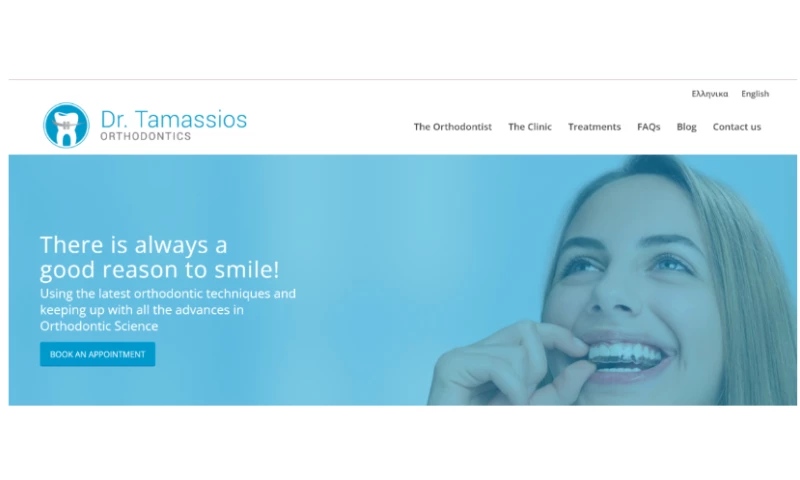 Ruxbo Ltd - Dr Tamassios Orthodontics Website