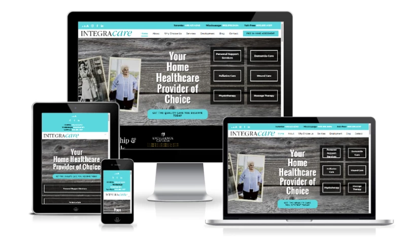 Nextoronto - Home Care Services Website Redesign