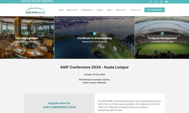 Faazweb - Asian Golf Industry Federation AGIF