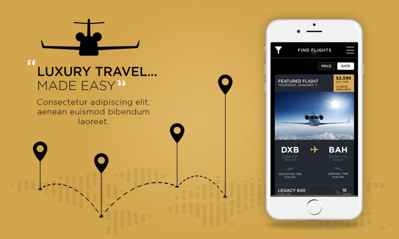 DeviceBee Technologies - Flight Booking App