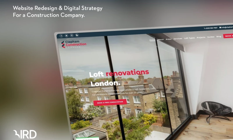 Revitalizing Clapham Construction's Online Presence: A Modern Approach to Boosting Conversions