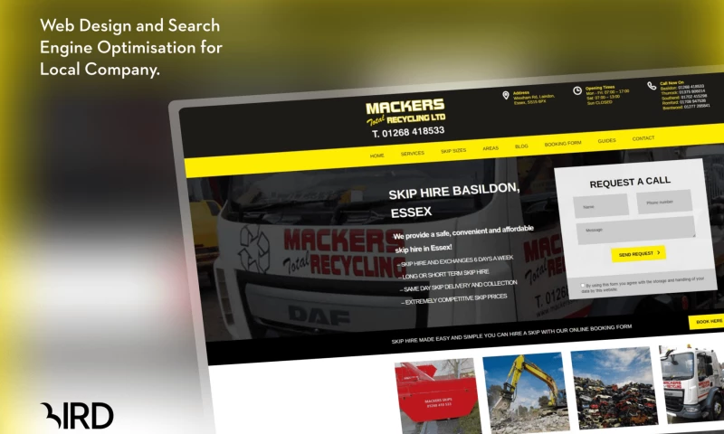 Local Hero to Regional Leader: Mackers Total Recycling's Search Engine Domination