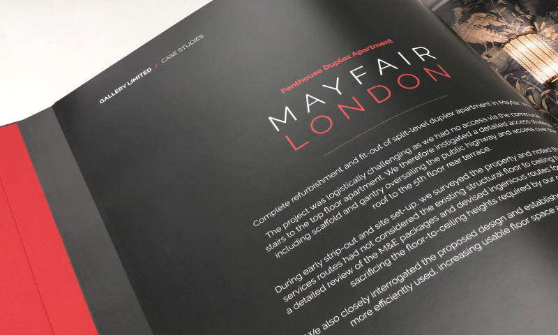 Surgerycreations Ltd - High-end coffee-table book for sales presentation