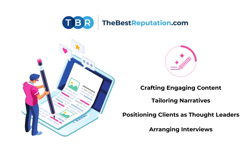 Provided High Tier Publications For an Established Businessman