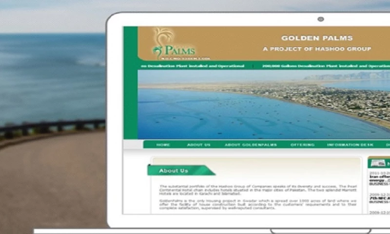 Interactive Media - Golden Palms Construction