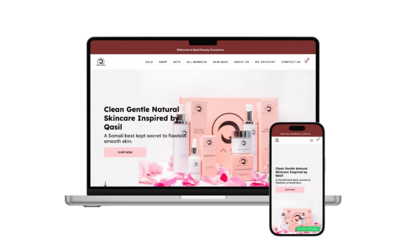 Hussein Swaleh Design - Qasil Beauty Cosmetics