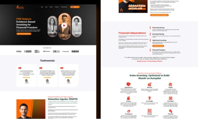 Fox Digital Creatives - Fire Website Design