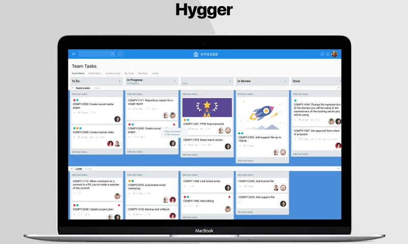 Cuspy Software - Hygger - B2B SaaS Project Management Tool