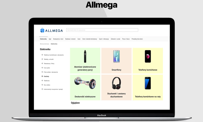 Cuspy Software - Allmega - custom ecommerce multi vendor marketplace