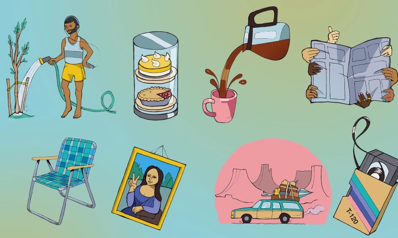 38th & Kip Studio - Space Bucket Real Estate Illustration