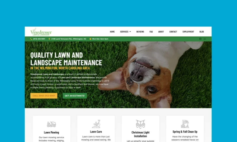 Tidemark Creative - Vinedresser Landscaping