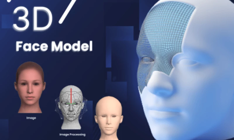 Tezeract - 3D Face Model - An AI-Based 3D Face Reconstruction