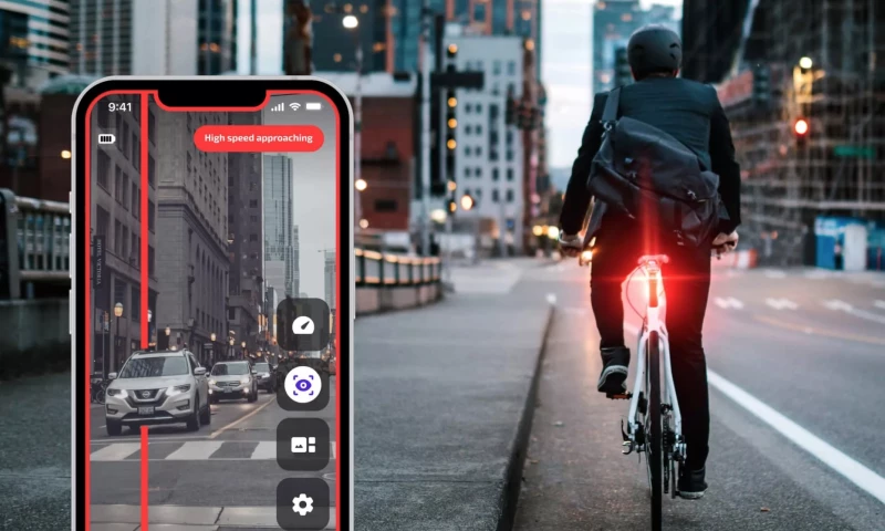 Keeping cyclists safe with AI-powered dashcam