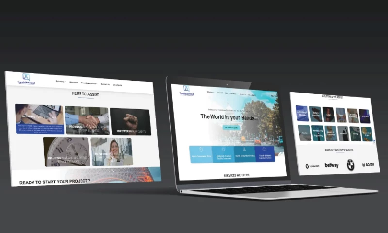 Website redesign | Translation Assist