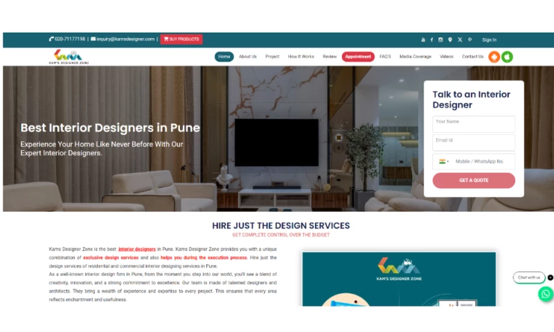 Advotis Agency - Kams Designer Zone Interior Designers