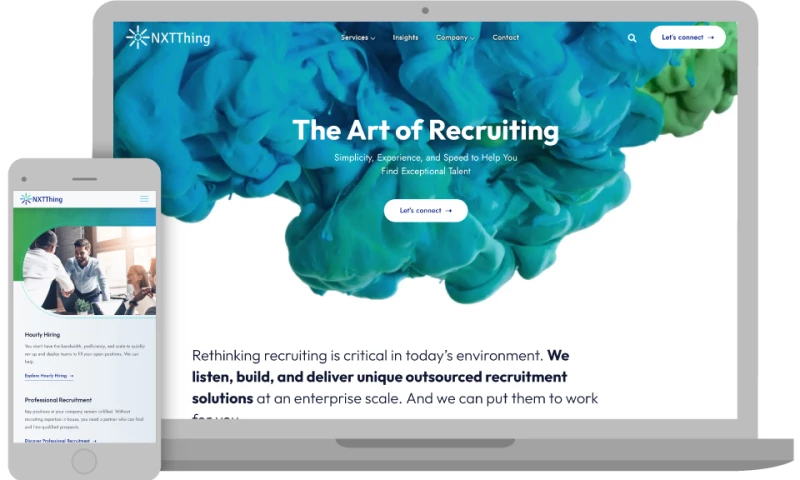 3 Media Web - Wordpress Web Design for NXTThing PRO