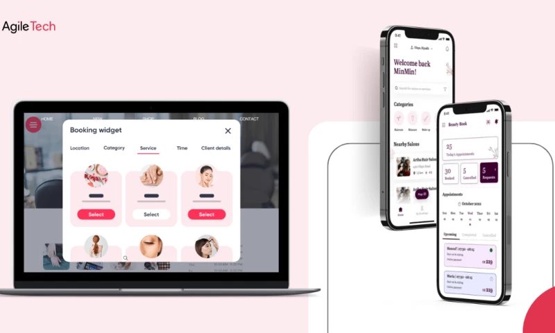 AgileTech - Cutting-Edge Online Nail Salon Booking Platform to Transform the Nail Salon Industry